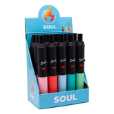 SOUL Monochrome Jet Single Flame Torch Lighter Display Of 15