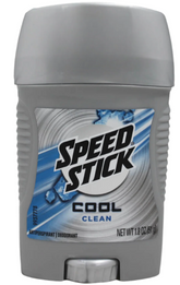 Speed Stick Cool Clean Antiperspirant Deodorant for Men – 51g Stick (Pack of 6) | 24-Hour Odor & Sweat Protection