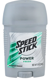 Speed Stick Power Fresh Antiperspirant Deodorant for Men – 51g Stick (Pack of 6) | 24-Hour Odor & Sweat Protection
