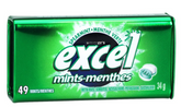 Excel Mints Spearmint – 8 Pack – Sugar-Free Breath Freshening Mints 8 Tinits Per Pack