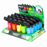 Eagle Torch NEON Limited Edition Mini-Angle Torch Lighters – Windproof Jet Flame – 20ct Display Pack (PT116BN)