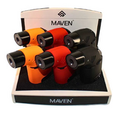 Maven Popper Multi-Purpose Pocket Torch Lighter – 15ct Display (Built‑in Bottle Opener)