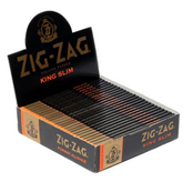 Zig-Zag King Size Slim Rolling Papers – 25 Packs per Box (32 Papers per Pack)