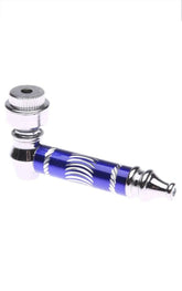 Metal Crafted MFT Chilllum Pipe ,Metalic Pocket Pipe With Screen pack of 100