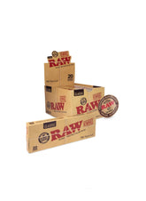 Raw Cones Classic 98 Special 12 Pack Natural Pre-Rolled Rolling Papers With Tips 20 Cones Per Pack