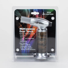 Soul Multi purpose DUAL flame Torch lighter Pack Of 6