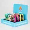 Soul Torches  Multi Color Torch lighter - 12 Count Display [1805]