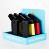 Soul Torches  Multi Color Torch lighter - 6 Count Display [1827]