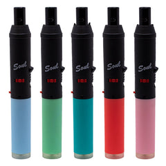 SOUL Monochrome Jet Single Flame Torch Lighter Display Of 15