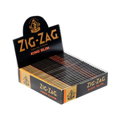 Zig-Zag King Size Slim Rolling Papers – 25 Packs per Box (32 Papers per Pack)