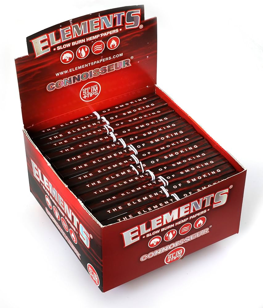 Elements RED Connoisseur King Size Rolling Papers