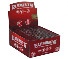 Elements Red King Size Slim Papers