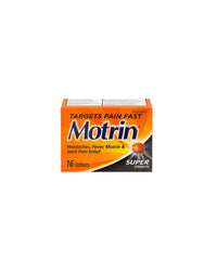 Motrin Super Strength Pain Relief Ibuprofen 400mg Pack of 6