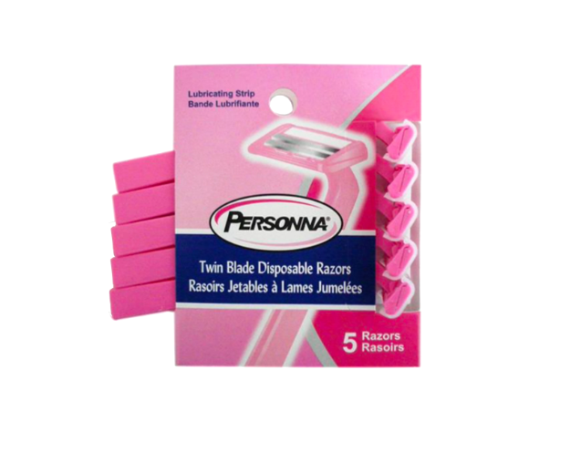 Personna Women's Twin Blade Disposable Razors Pack of 12