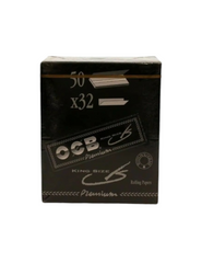 OCB Rolling Paper Premium Black 50 Per Box 32 Per Pack Box