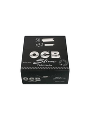 OCB Rolling Paper Premium Slim 50 Per Box 32 Per Pack Box