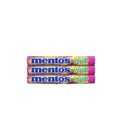 Mentos Fruit Candy 14 Count Halal Box