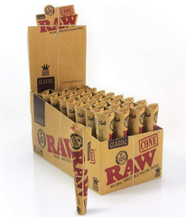 Raw Classic Cone KS Pack of 3-32CT