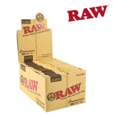 Raw Classic Conniosseur SW + Tips Pack of 24