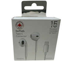THUNDERBAY iPhone 15 EarPods with Type-C Connector – Wired Stereo Earphones for iPhone 15/ 15 Pro/ 15 Pro Max 12-Pack Wholesale Item No. E-WC90166