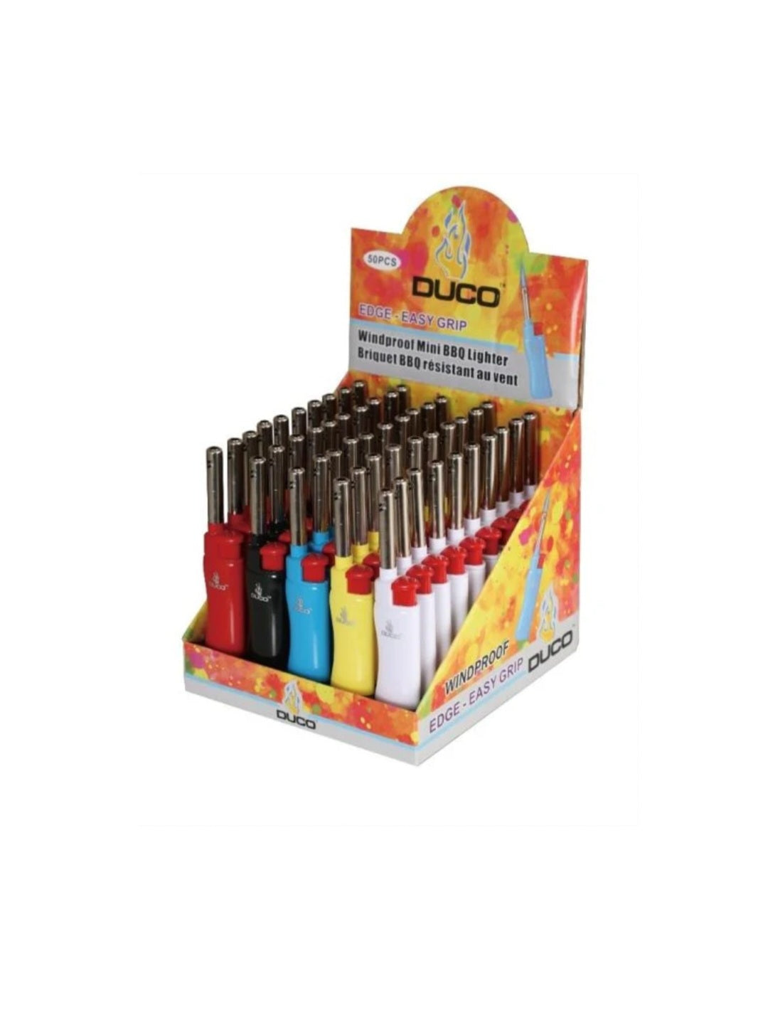 BBQ Lighter Each DUCO Edge Jet Torch Lighter Pacl of 50