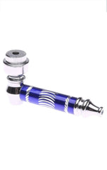 Metal Crafted MFT Chilllum Pipe ,Metalic Pocket Pipe With Screen pack of 100