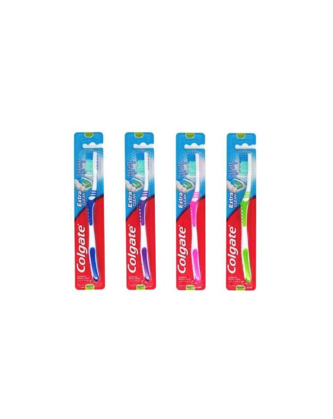 Colgate Extra Clean Medium Toothbrush 12-pack