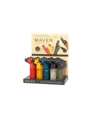 Maven Torch Alpha-Transparent Lighters 15 Per Pack
