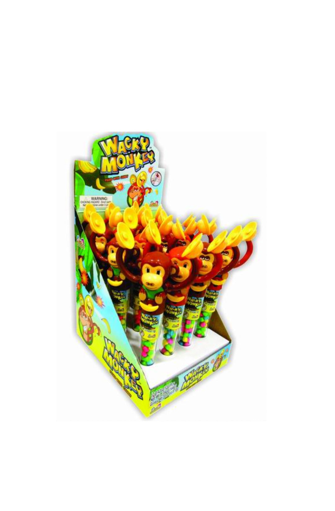 Wackey Monkey Filled Candy 12 Per box