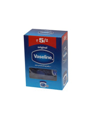 Vaseline Mini Petroleum Jelly Countertop Display – Original Skin Protectant (5.5g Each, Pack of 48)