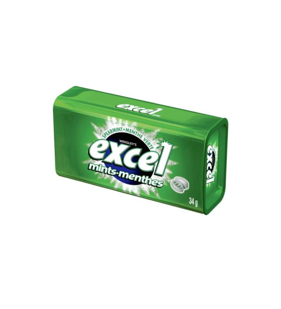 Excel Mints Spearmint Gum Box