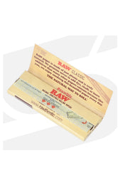 Raw Single Wide single Feed Rolling Papers 50 Packs Of 50 Leaves