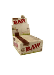 Raw Natural Unrefined Organic  Hemp Rolling Papers King Slim 50 per Box 32 per pack
