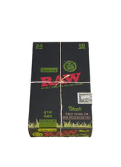 Raw 1 1/4  Size Natural Unrefined Organic Hemp Rolling papers 32 Leaves Per Box