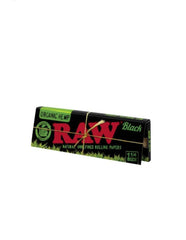 Raw 1 1/4  Size Natural Unrefined Organic Hemp Rolling papers 32 Leaves Per Box