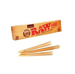 Raw King Size classic Cones 20 Cones Per Pack Box