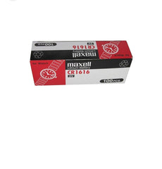 Maxell Lithium BatteryCR1616 3V 12 Pieces