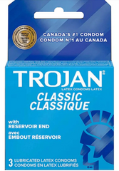 Trojan latex Condom – 3 Condoms per Pack-Pack of 6