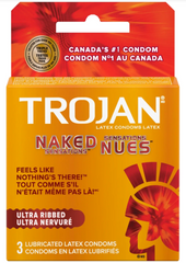 Trojan latex Condom – 3 Condoms per Pack-Pack of 6