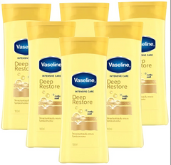 Vaseline Intensive Care Deep Restore Lotion – 100ml (Pack of 6) | Deep Moisture & Skin Repai