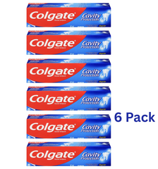 Colgate Cavity Protection Fluoride Toothpaste – Regular 60mL Tubes, Pack of 6 – Wholesale Dental Care
