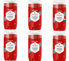 Old Spice Original High Endurance Deodorant for Men – Aluminum Free – 85g Stick (Pack of 6) | 48-Hour Odor Protection