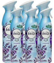 Febreze Air Freshener Spray – Lavender Scent – 300ml (Pack of 6)