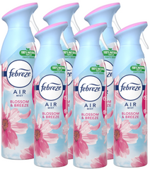 Febreze Air Freshener Spray – Blossom & Breeze, 300ml (Pack of 6)