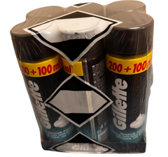 Gillette Sensitive Skin Shaving Foam – 300ml (Pack of 6) | Gentle Shave Protection for Men