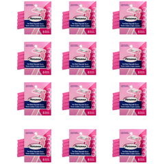 Personna Women’s Twin Blade Disposable Razors – 12 Packs/Box | 5 Razors per Pack – Smooth, Gentle & Comfortable Shave