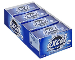 Excel Winterfresh Mint Tins – Sugar-Free Breath Mints (8 Pack) 8 Tints Per Pack