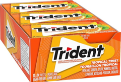 Trident Spearmint Sugar-Free Chewing Gum – 12 Packs