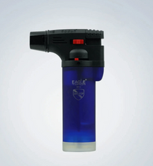 Eagle Torch PT101U Medium Transparent Torch Gun – Refillable Butane Lighters – 15ct Wholesale Display Box