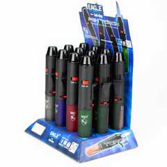 Eagle Torch Pen Torch Lighters – Butane Refillable Jet Flame – 12ct Wholesale Display Box (PT132P)